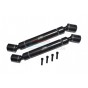 CARBON STEEL FRONT+REAR CVD DRIVE SHAFT--SCX6037S