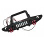 ALUMINIUM FRONT BUMPER WITH D-RINGS--SCX6330F