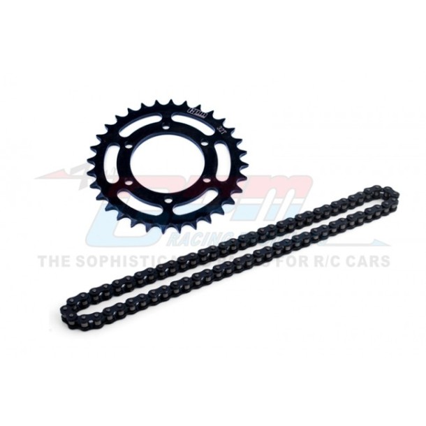 MEDIUM CARBON STEEL 32T HIGH SPEED HUB CHAIN SPROCKET+40 MANGANESE STEEL 68 ROLLER CHAIN--MX6832S