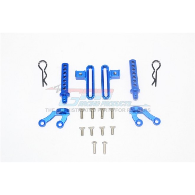 ALUMINUM FRONT  BODY POST & STABILIZER -18PC SET--SCX2U201F