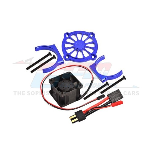 ALUMINUM MOTOR HEATSINK WITH COOLING FAN--ER2018FAN