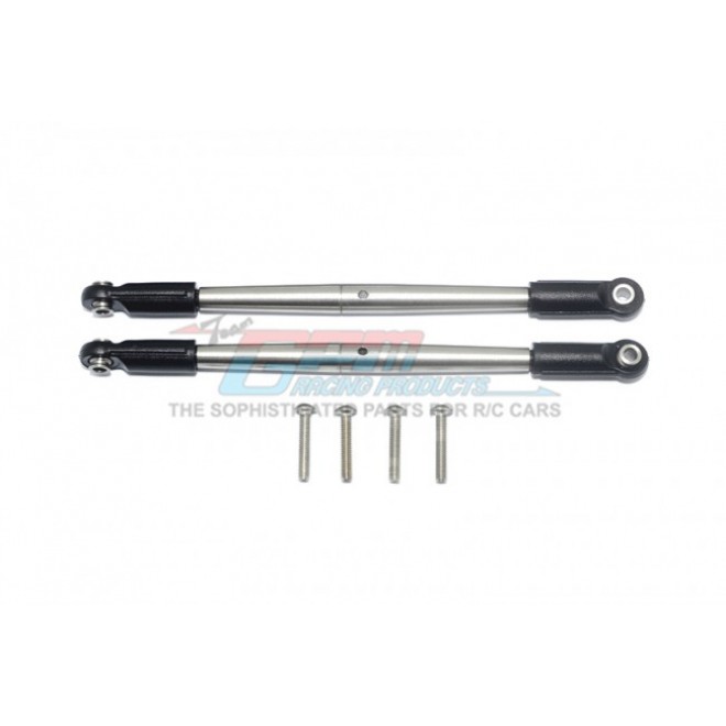 STAINLESS STEEL FRONT/REAR SUPPORTING TIE ROD -6PC SET--ER2049S/2