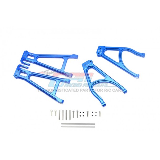 ALUMINUM REAR SUSPENSION ARM SET (UPPER+LOWER)--ER25657