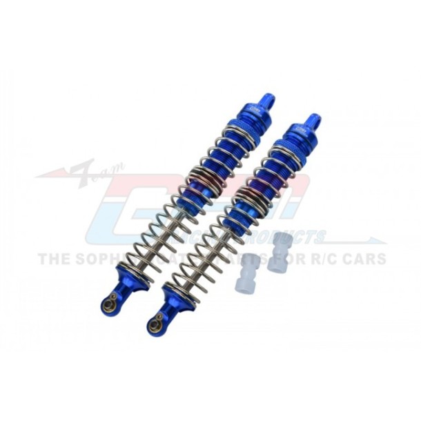 ALUMINUM FRONT/REAR ADJUSTABLE SPRING DAMPERS (130MM)--LMT130F/R