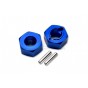 ALUMINUM REAR WHEEL HEX ADAPTERS 5MM THICK-4PC SET--LM010R