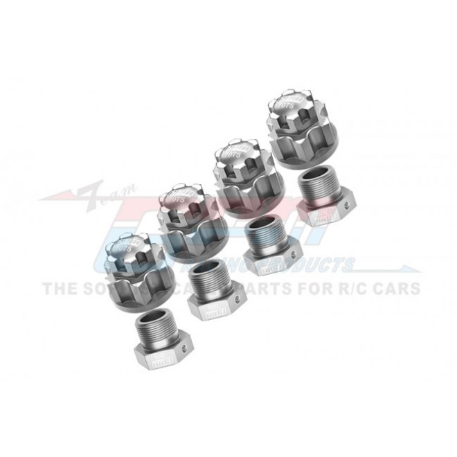 ALUMINUM 7075-T6 WHEEL LOCK+WHEEL HEX--MAKX010A