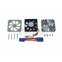 ALUMINUM MOTOR HEATSINK WITH COOLING FAN -12PC SET--MAKX018FAN