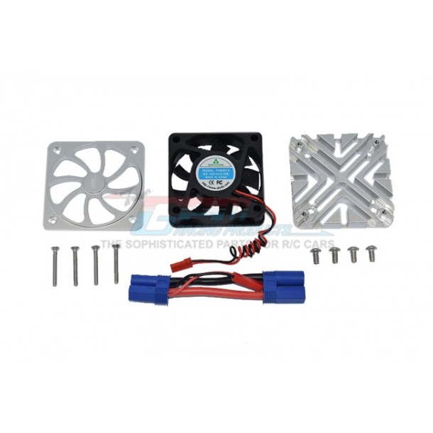 ALUMINUM MOTOR HEATSINK WITH COOLING FAN--MAKX018FAN