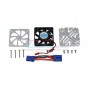 ALUMINUM MOTOR HEATSINK WITH COOLING FAN -12PC SET--MAKX018FAN