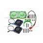 ALUMINUM 7075-T6 MOTOR HEATSINK WITH DUAL METAL FRAME WATERPROOF COOLING FAN AND ADJUSTABLE MOUNT--MAKX018FANC