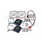 ALUMINUM 7075-T6 MOTOR HEATSINK WITH DUAL METAL FRAME WATERPROOF COOLING FAN AND ADJUSTABLE MOUNT--MAKX018FANC