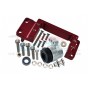 ALUMINUM SERVO MOUNT+25T ALUMINUM SERVO HORN WITH BUILT-IN SPRING--MAKX024A