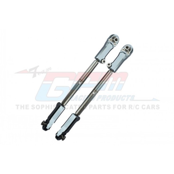 ALUMINUM+STAINLESS STEEL ADJUSTABLE FRONT STEERING TIE ROD--MAKX162S