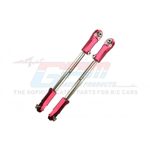 ALUMINUM+STAINLESS STEEL ADJUSTABLE FRONT STEERING TIE ROD--MAKX162S