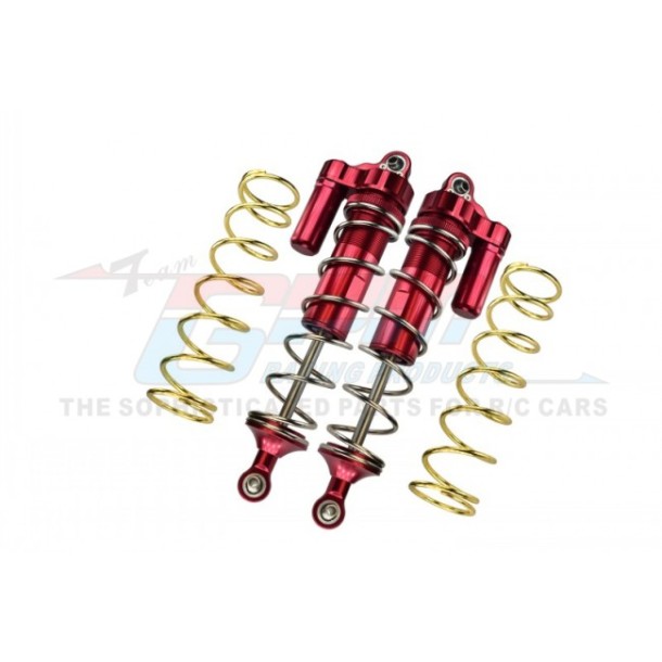 ALUMINUM FRONT L-SHAPE PIGGY BACK SPRING DAMPERS 177MM--MAKX177F/L