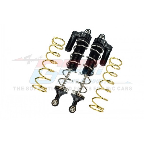 ALUMINUM REAR L-SHAPE PIGGY BACK SPRING DAMPERS 187MM--MAKX187R/L