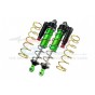 ALUMINUM 6061-T6 REAR L-SHAPE PIGGY BACK (BUILT-IN PISTON SPRING) ADJUSTABLE SPRING DAMPERS 187MM--MAKX187R/LA