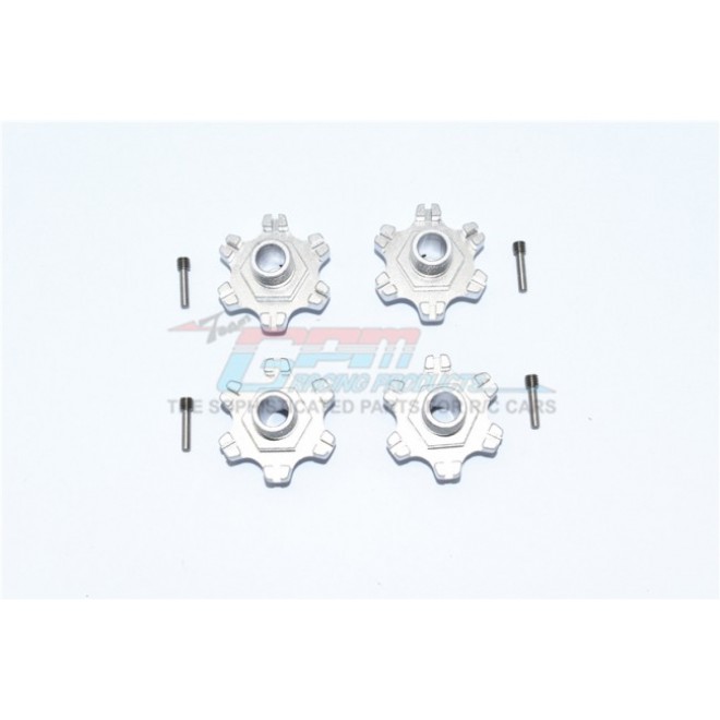 ALUMINUM WHEEL HEX (+6MM) -8PC SET--MAF010+6MM/2