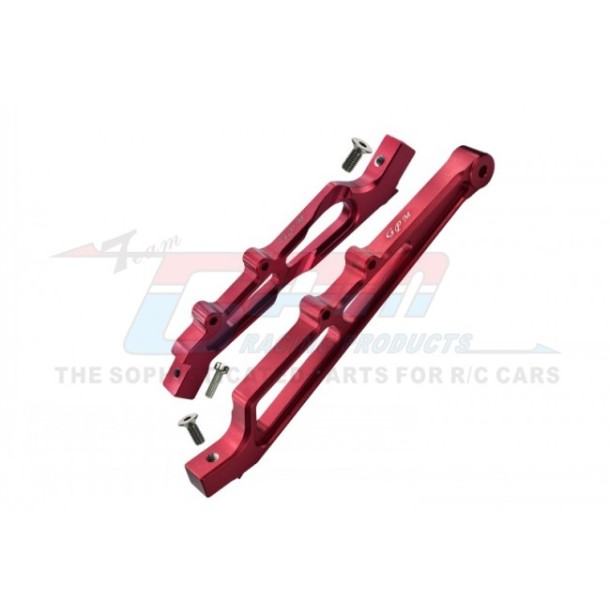 ALUMINUM FRONT+REAR CHASSIS BRACE --MAF016FR