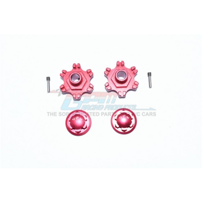 ALUMINUM WHEEL HEX (+6MM)+WHEEL LOCK--MAF10A+6MM