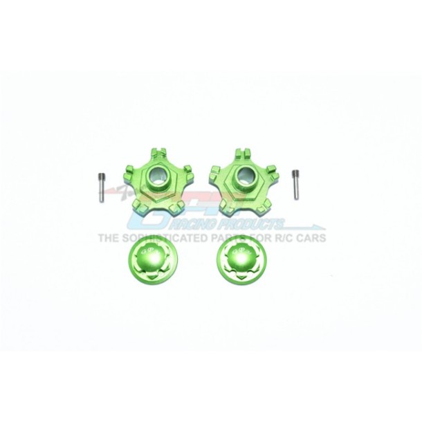 ALUMINUM WHEEL HEX (+6MM)+WHEEL LOCK--MAI10A+6MM