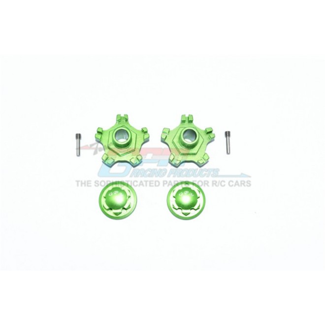 ALUMINUM WHEEL HEX (+6MM)+WHEEL LOCK--MAI10A+6MM