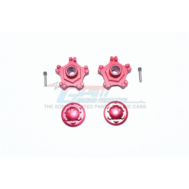 ALUMINUM WHEEL HEX (+6MM)+WHEEL LOCK--MAI10A+6MM