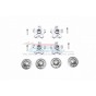 ALUMINUM WHEEL HEX (+6MM)+WHEEL LOCK-MAI10A+6MM/2