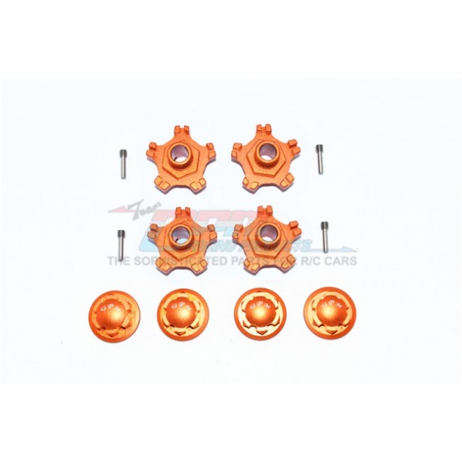 ALUMINUM WHEEL HEX (+6MM)+WHEEL LOCK-MAI10A+6MM/2