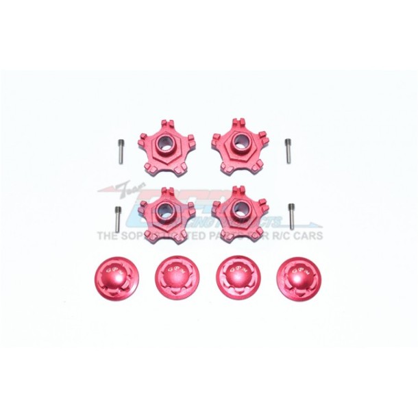 ALUMINUM WHEEL HEX (+6MM)+WHEEL LOCK-MAI10A+6MM/2