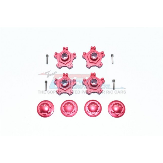 ALUMINUM WHEEL HEX (+6MM)+WHEEL LOCK-MAI10A+6MM/2