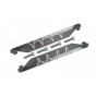 ALUMINUM CHASSIS NERF BARS (SILVER INLAY VERSION)--TXMS014X