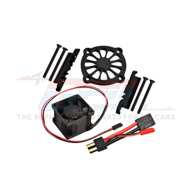 ALUMINUM MOTOR HEATSINK WITH COOLING FAN--TXMS018FAN