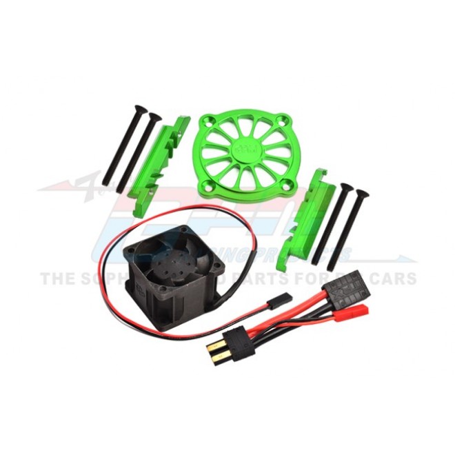 ALUMINUM MOTOR HEATSINK WITH COOLING FAN--TXMS018FAN