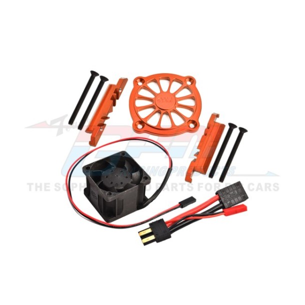 ALUMINUM MOTOR HEATSINK WITH COOLING FAN--TXMS018FAN