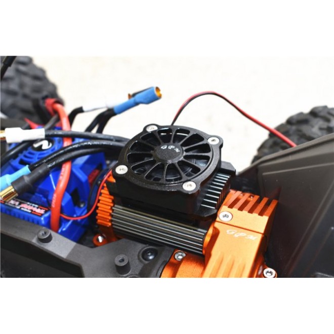 ALUMINUM MOTOR HEATSINK WITH COOLING FAN--TXMS018FAN