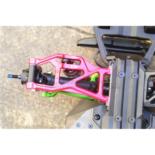 ALUMINIUM FRONT / REAR LOWER ARMS --TXMS055F/R