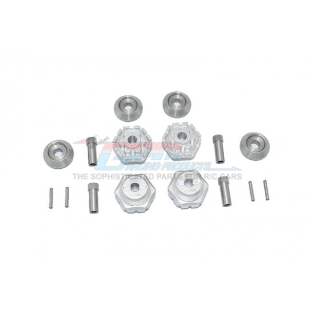 ALUMINUM WHEEL HUB HEX (+10MM)--TXMS10/+10/2