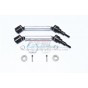 HARDEN STEEL+ALUMINUM FRONT/REAR ADJUSTABLE CVD DRIVE SHAFT+HEX ADAPTER (+2MM)--TXMS123AHEX