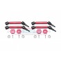 HARDEN STEEL+ALUMINUM FRONT & REAR ADJUSTABLE CVD DRIVE SHAFT+HEX ADAPTER (+2MM)--TXMS123AHEX2