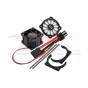 ALUMINUM 6061-T6 MOTOR HEATSINK WITH COOLING FAN ONLY USE WITH SLE038A--SLE018FANA