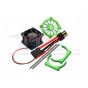 ALUMINUM 6061-T6 MOTOR HEATSINK WITH COOLING FAN ONLY USE WITH SLE038A--SLE018FANA