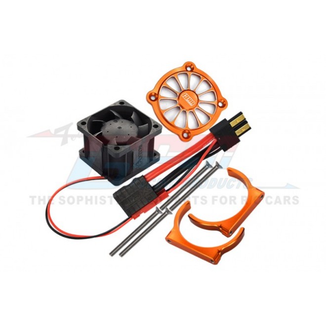 ALUMINUM 6061-T6 MOTOR HEATSINK WITH COOLING FAN ONLY USE WITH SLE038A--SLE018FANA