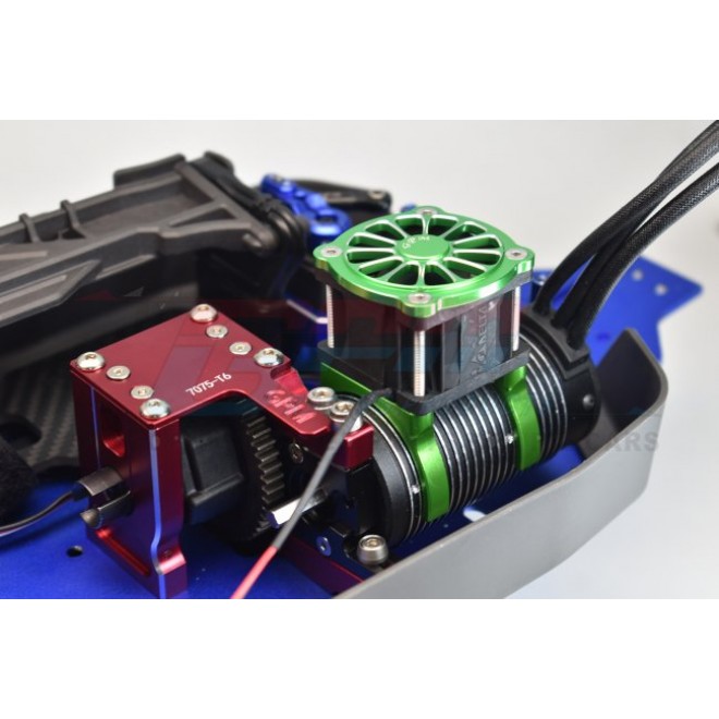 ALUMINUM 6061-T6 MOTOR HEATSINK WITH COOLING FAN ONLY USE WITH SLE038A--SLE018FANA