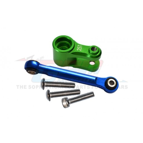 ALUMINUM SERVO HORN 25T WITH TIE ROD--TXMS16025TN