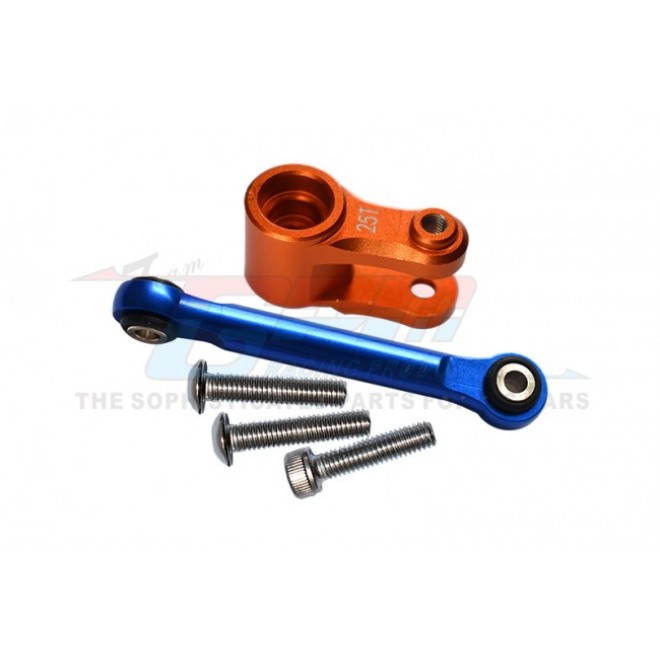 ALUMINUM SERVO HORN 25T WITH TIE ROD--TXMS16025TN