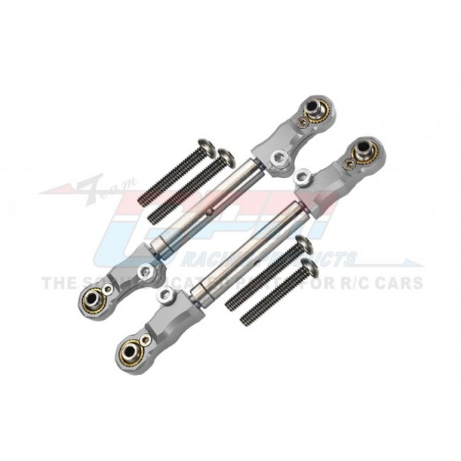 ALUMINUM+STAINLESS STEEL ADJUSTABLE FRONT STEERING TIE ROD--TXMS162S