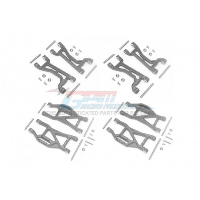 ALUMINIUM FRONT+REAR UPPER+LOWER ARMS--TXMS5455