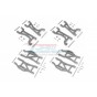 ALUMINIUM FRONT+REAR UPPER+LOWER ARMS--TXMS5455