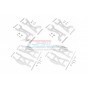 ALUMINIUM FRONT+REAR UPPER+LOWER ARMS--TXMS5455